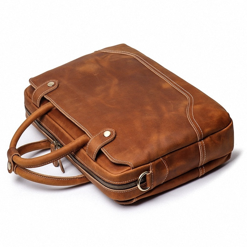 Classy Leather Bags The Everyday Office Briefcase