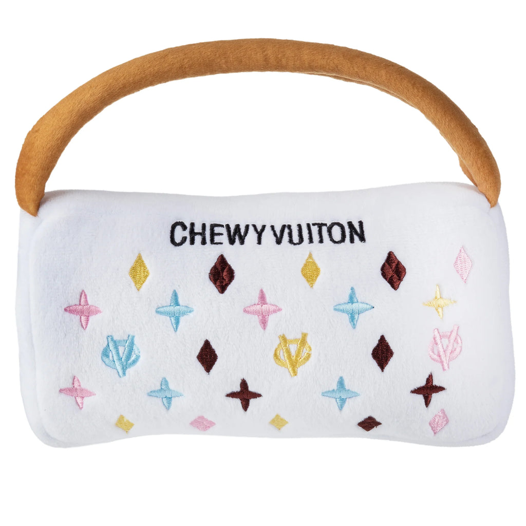 Haute Diggity Dog White Chewy Vuiton Handbag SpadezStore