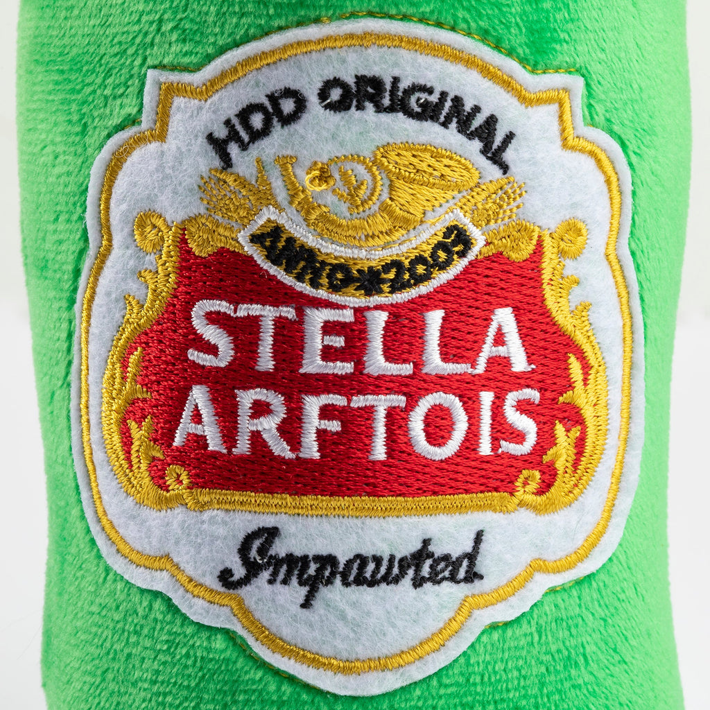 Haute Diggity Dog Stella Arftois Beer Bottle Plush Toy