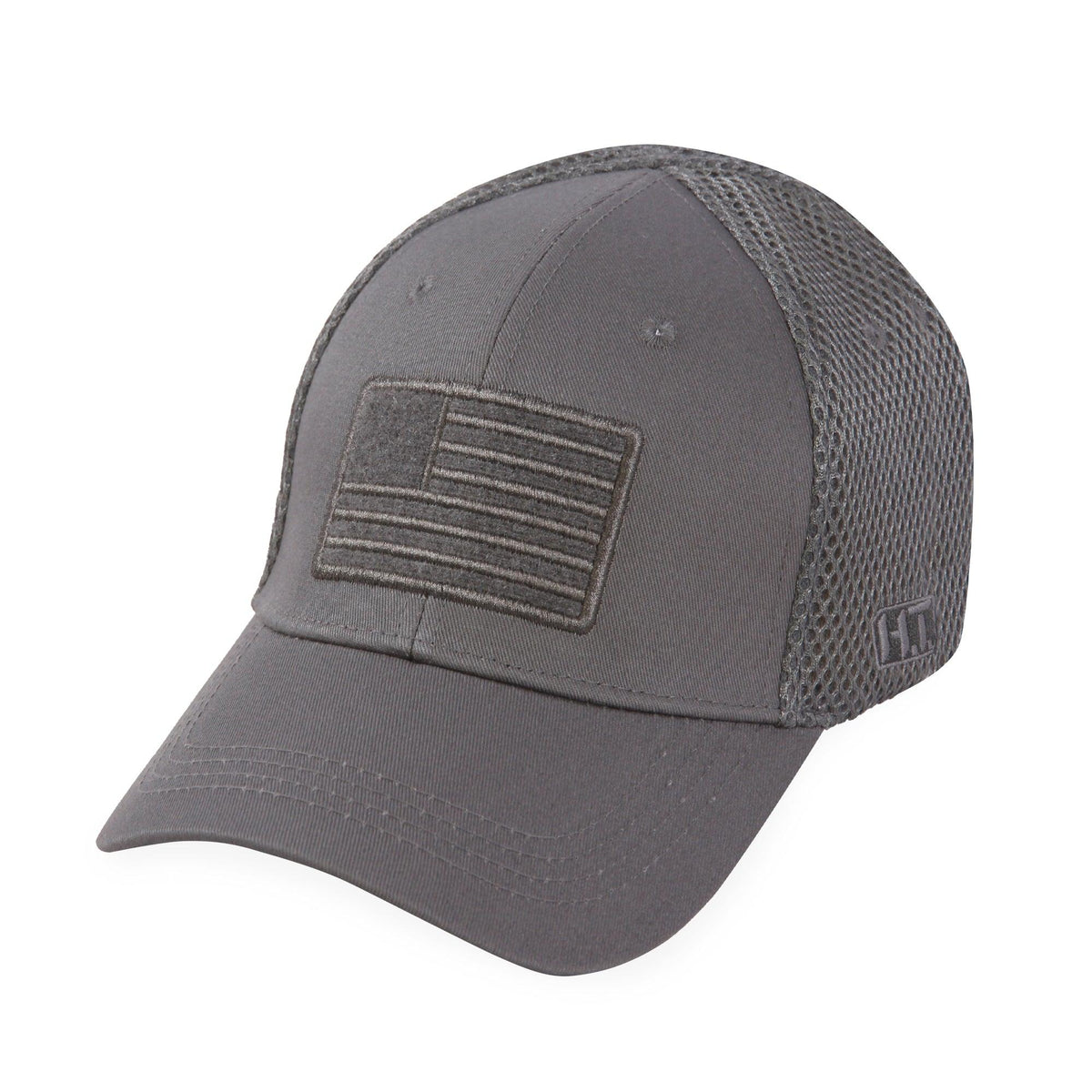 Highland Tactical American Flag Velcro - Soft Mesh Hat