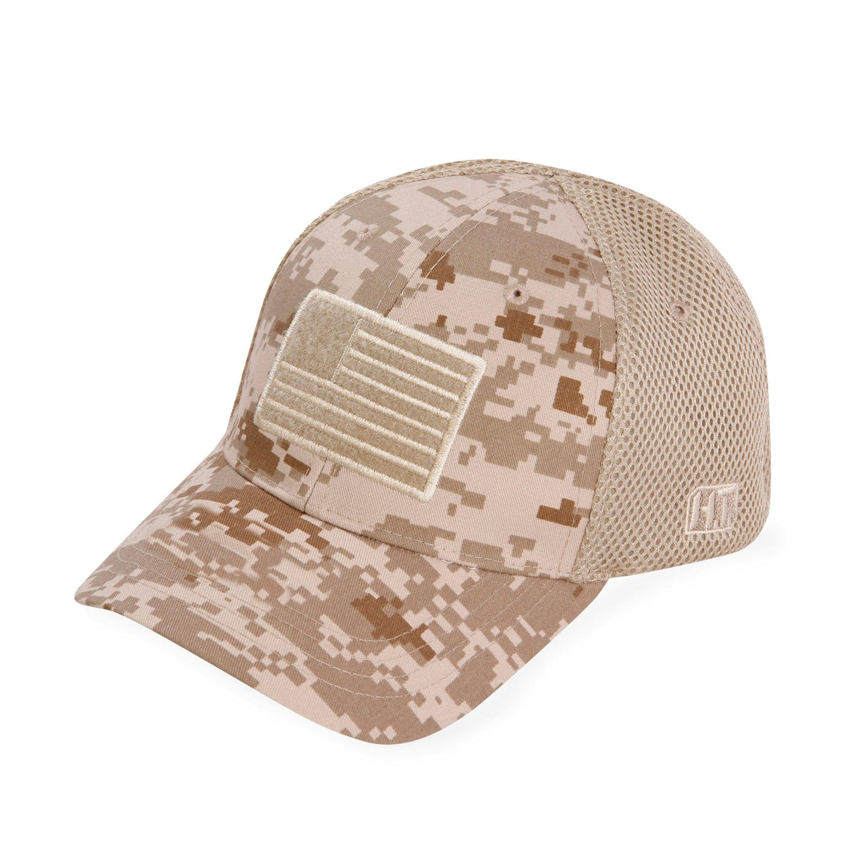 Highland Tactical American Flag Velcro - Soft Mesh Hat