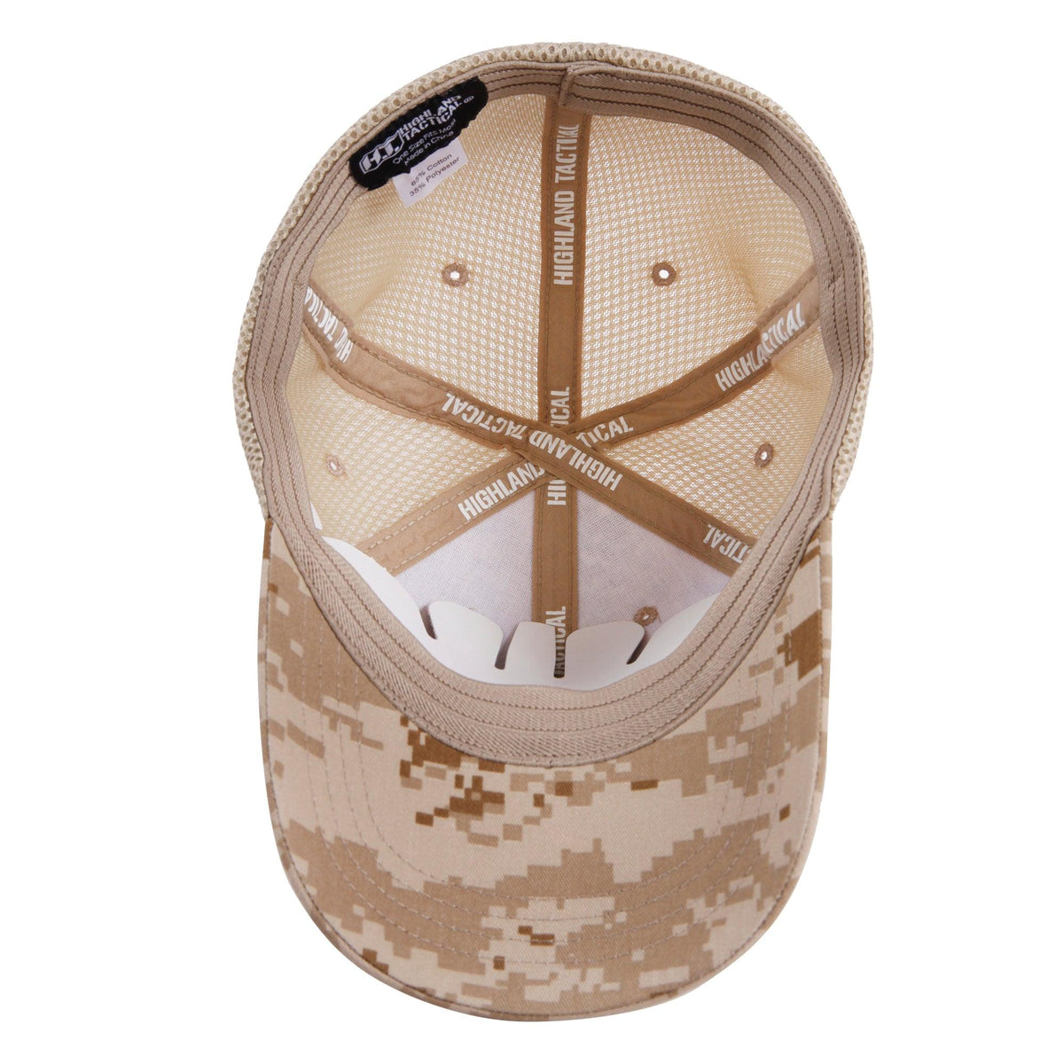 Highland Tactical American Flag Velcro - Soft Mesh Hat