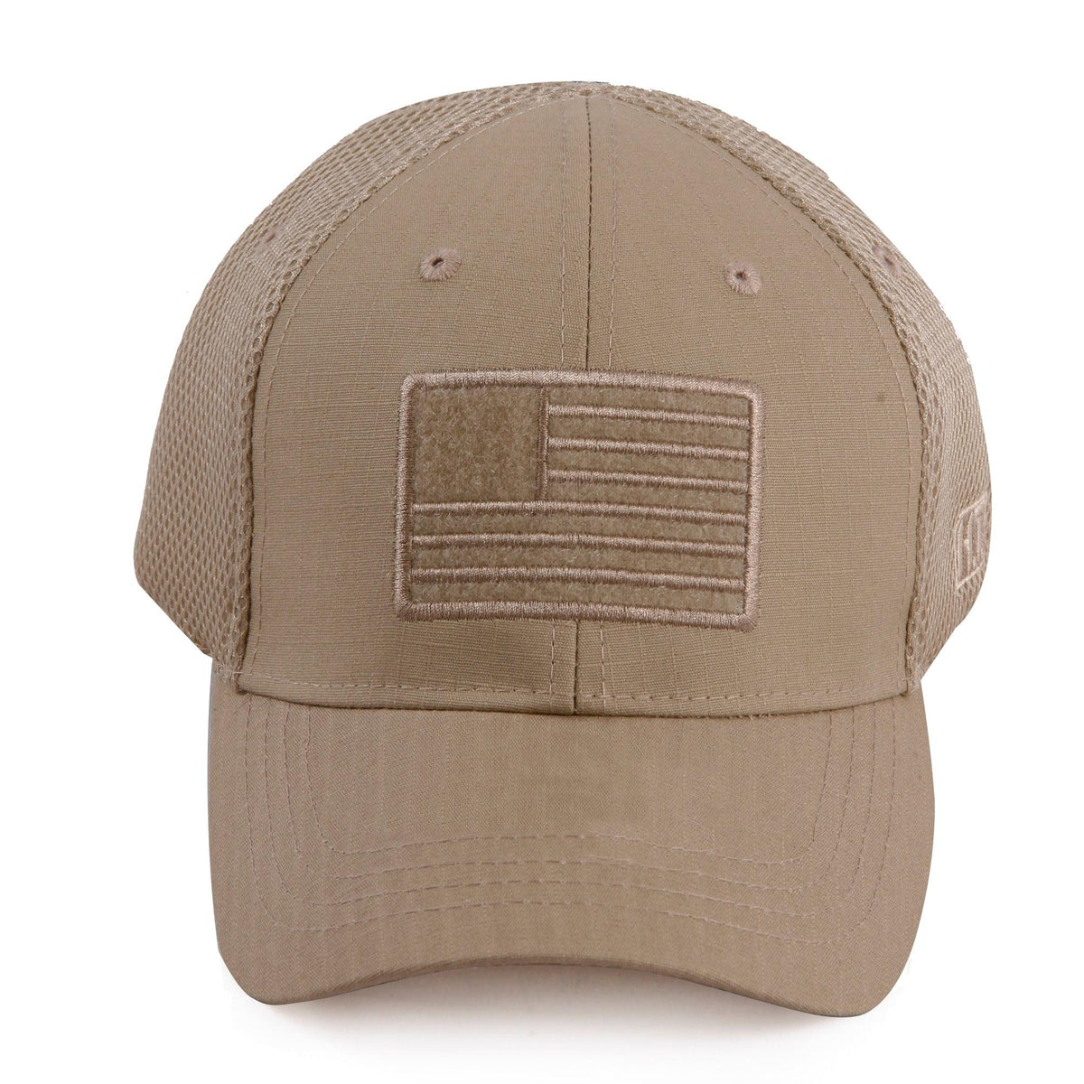 Highland Tactical American Flag Velcro - Soft Mesh Hat