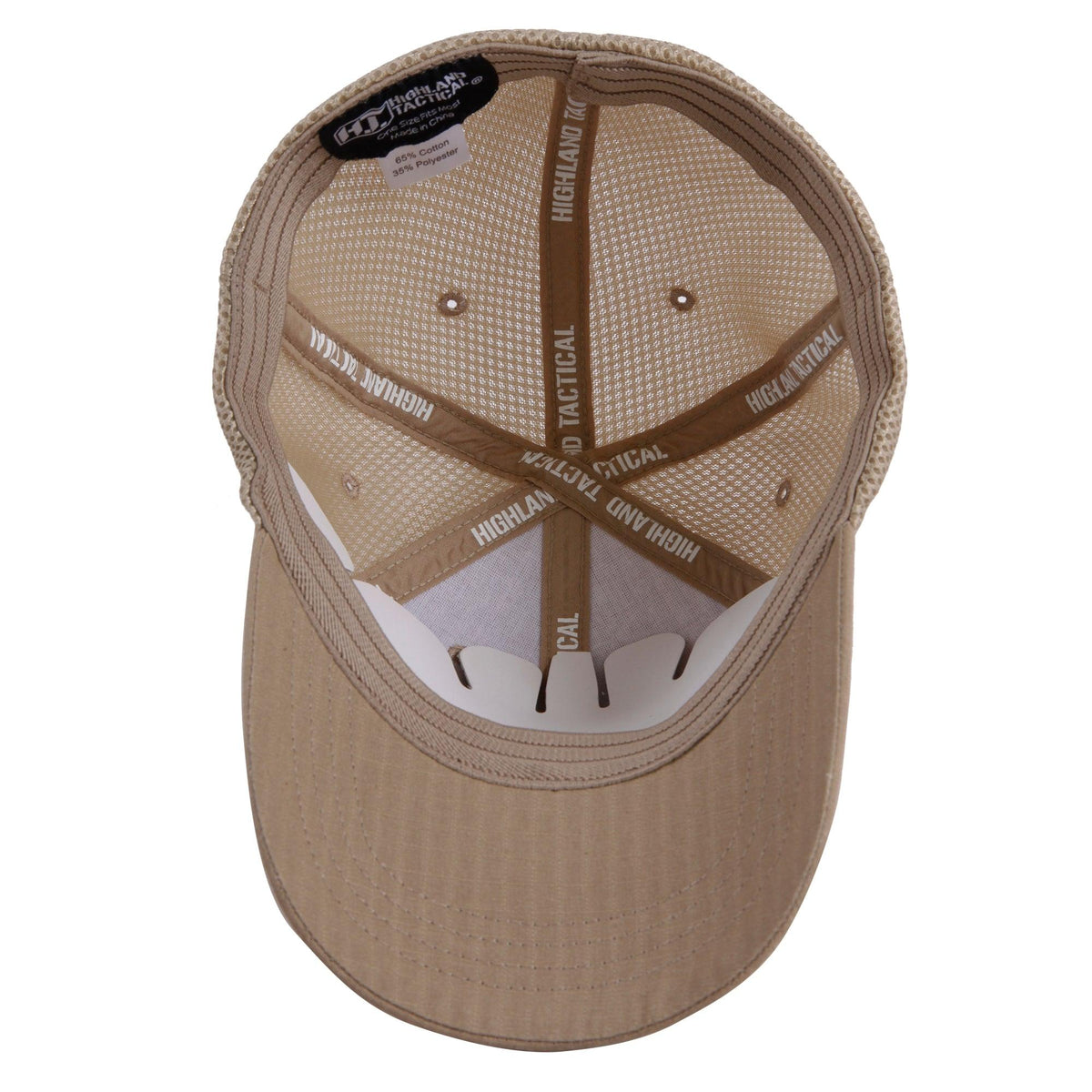 Highland Tactical American Flag Velcro - Soft Mesh Hat
