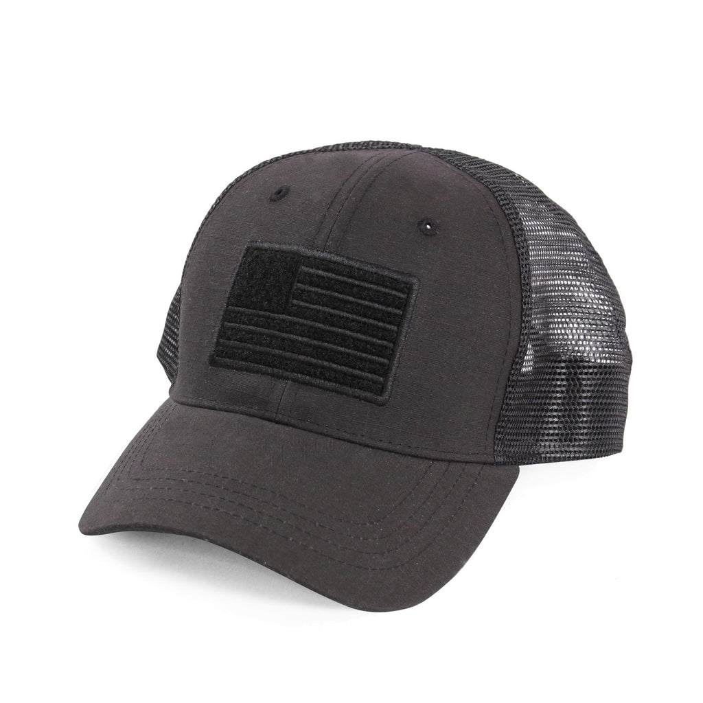 Highland Tactical American Flag Velcro - Trucker Mesh Hat