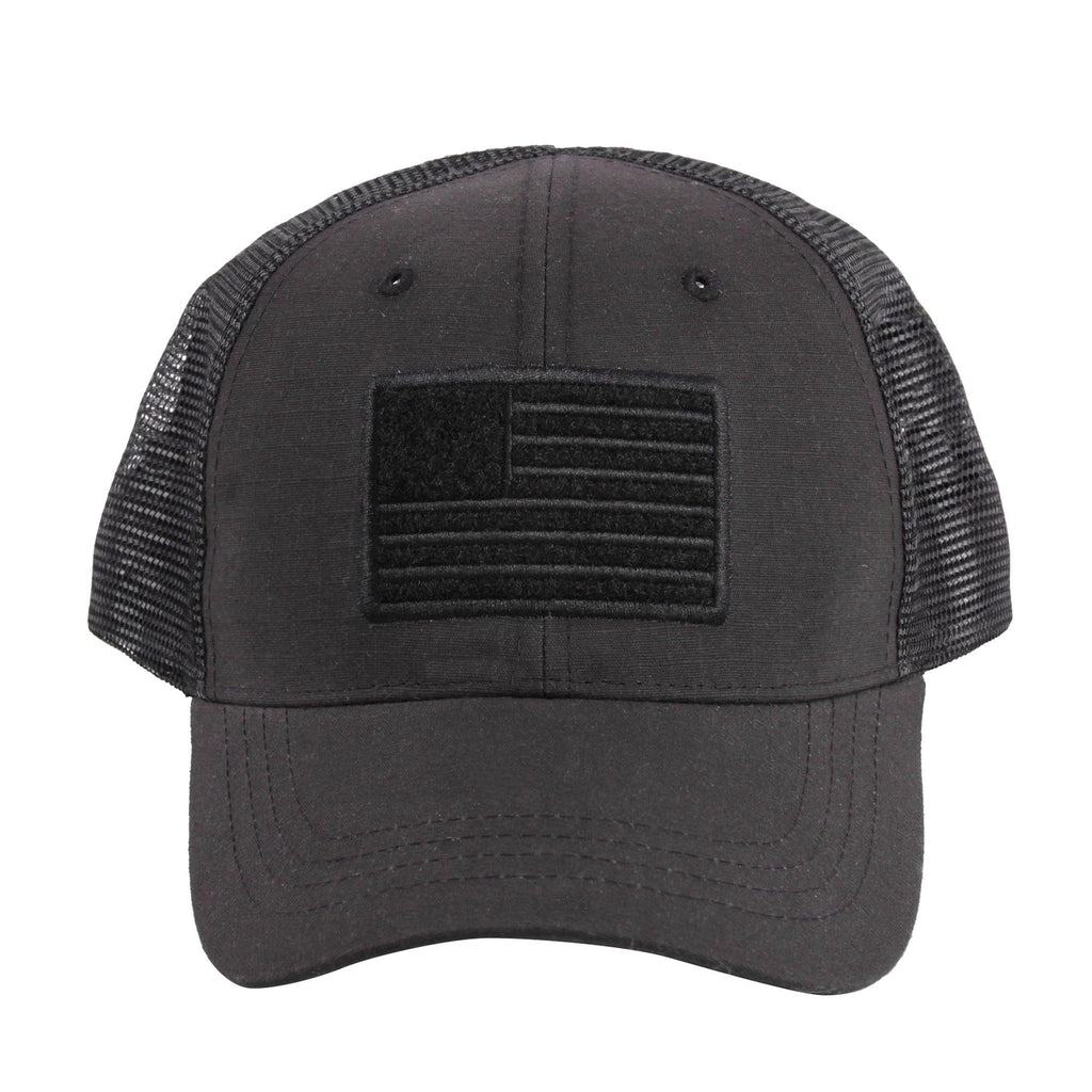 Highland Tactical American Flag Velcro - Trucker Mesh Hat
