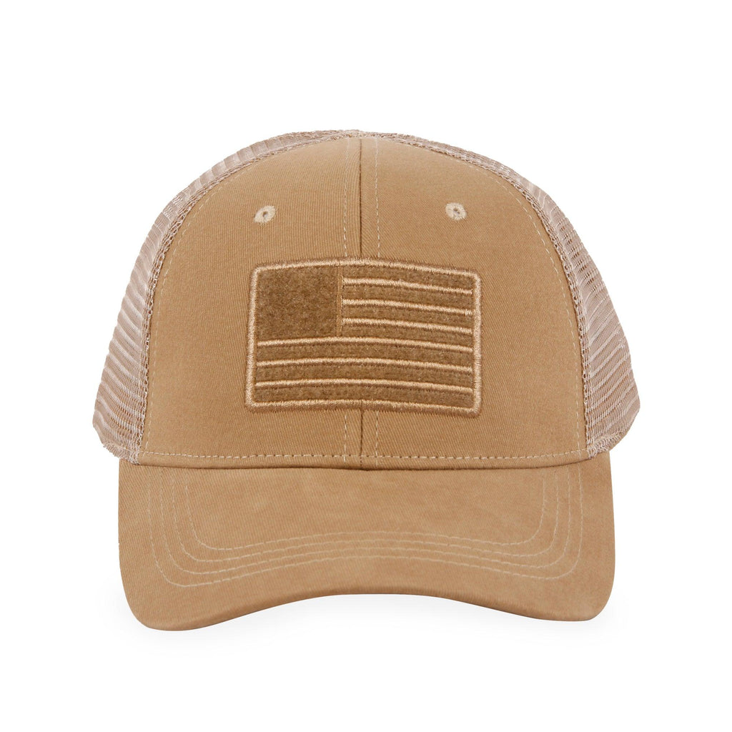 Highland Tactical American Flag Velcro - Trucker Mesh Hat