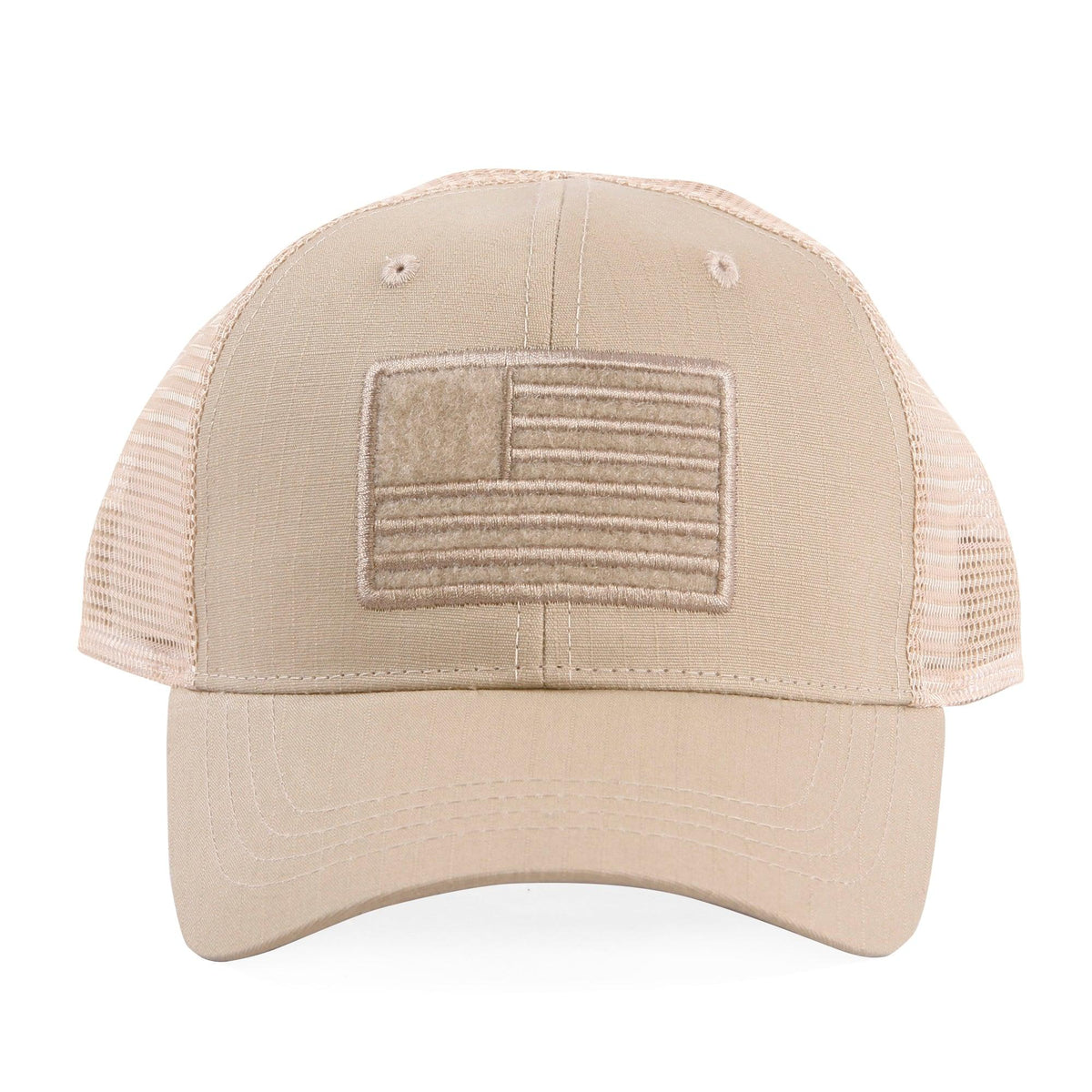 Highland Tactical American Flag Velcro - Trucker Mesh Hat
