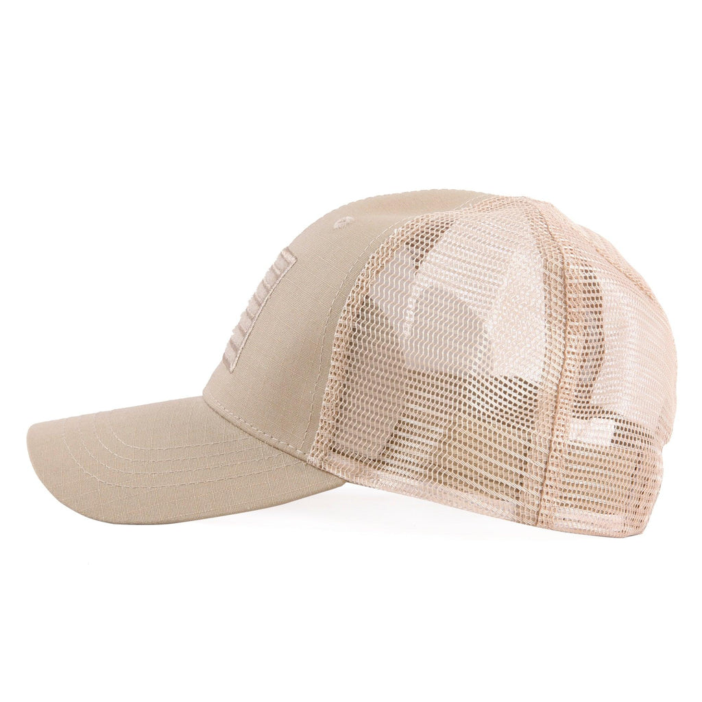 Highland Tactical American Flag Velcro - Trucker Mesh Hat