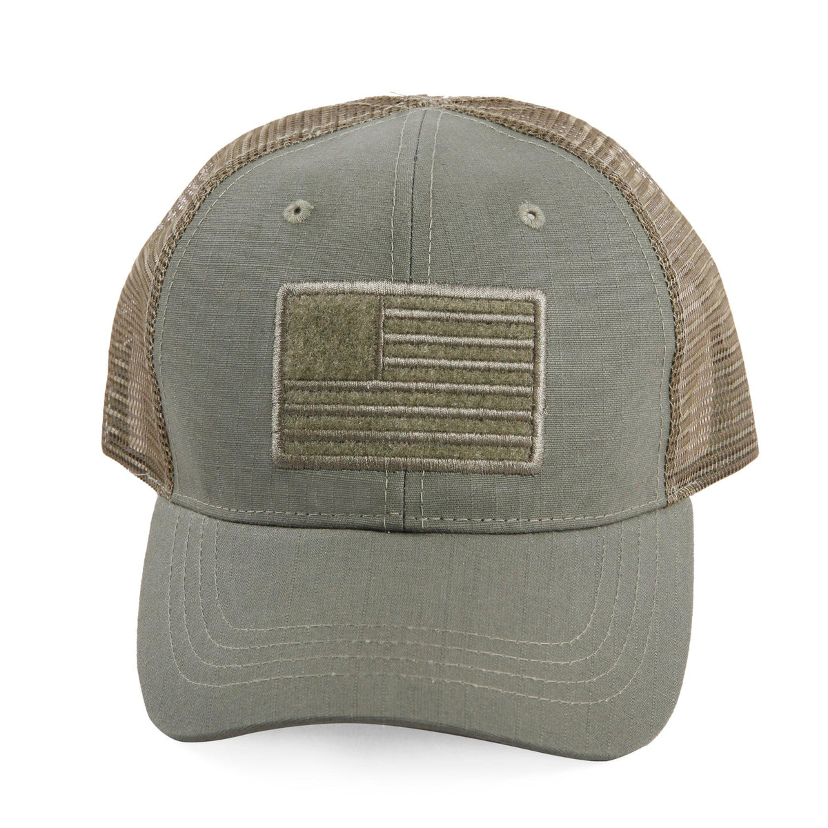 Highland Tactical American Flag Velcro - Trucker Mesh Hat