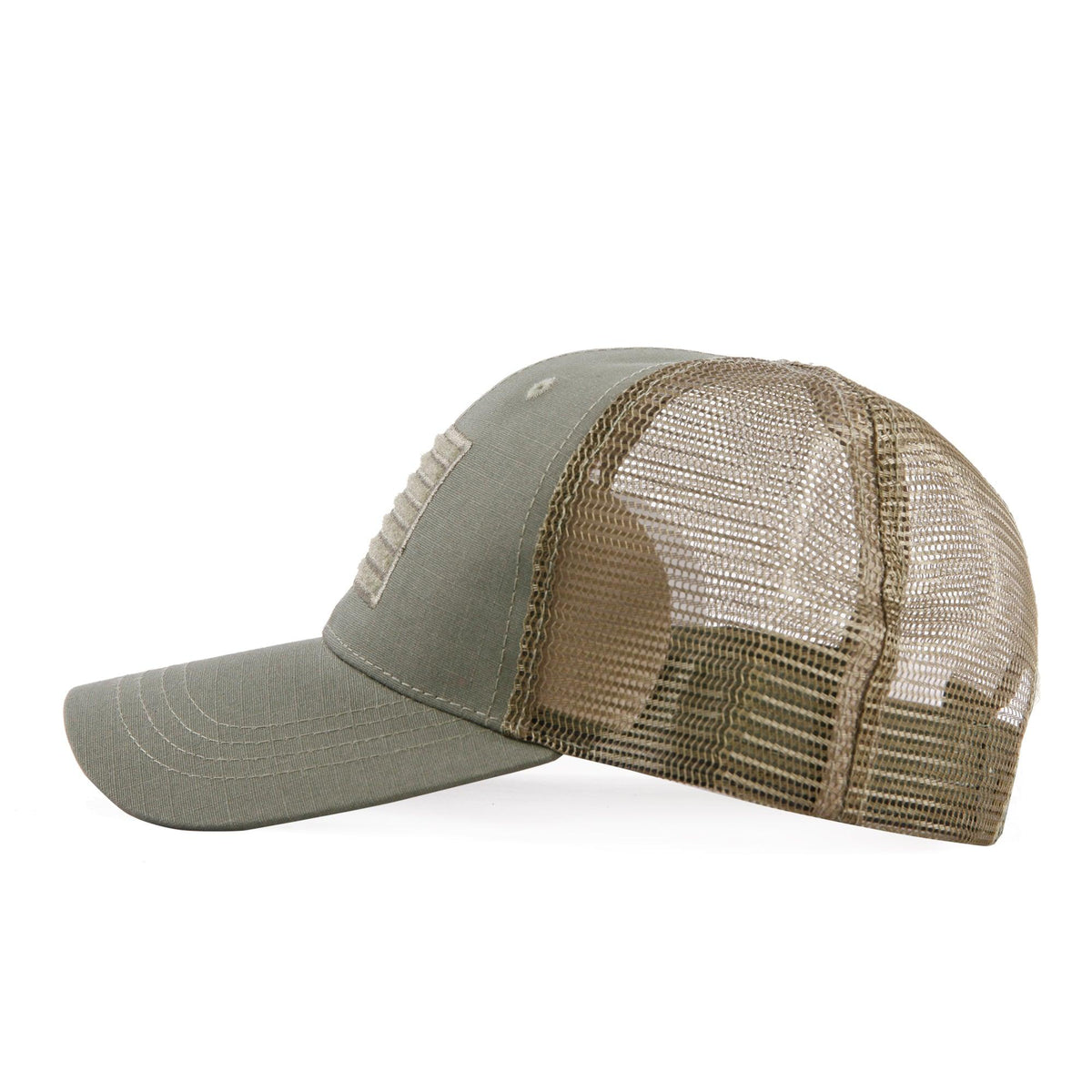 Highland Tactical American Flag Velcro - Trucker Mesh Hat