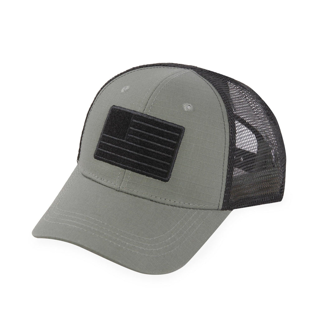Highland Tactical American Flag Velcro - Trucker Mesh Hat