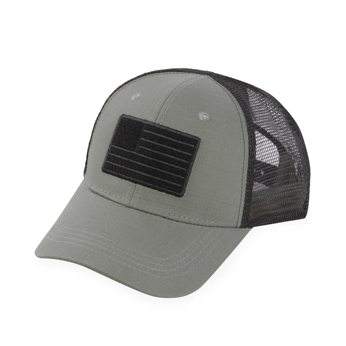 Highland Tactical American Flag Velcro - Trucker Mesh Hat
