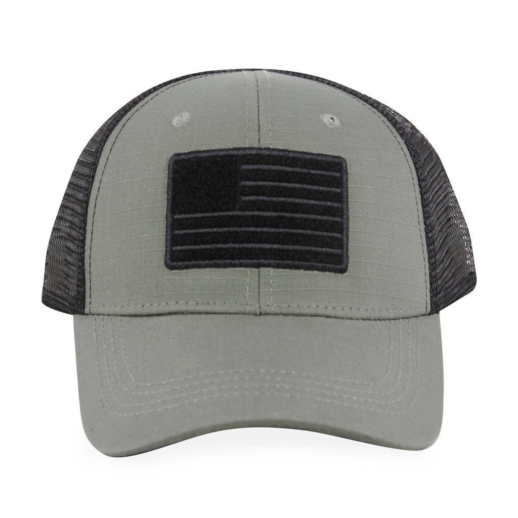 Highland Tactical American Flag Velcro - Trucker Mesh Hat