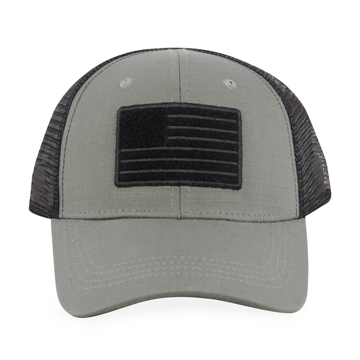 Highland Tactical American Flag Velcro - Trucker Mesh Hat