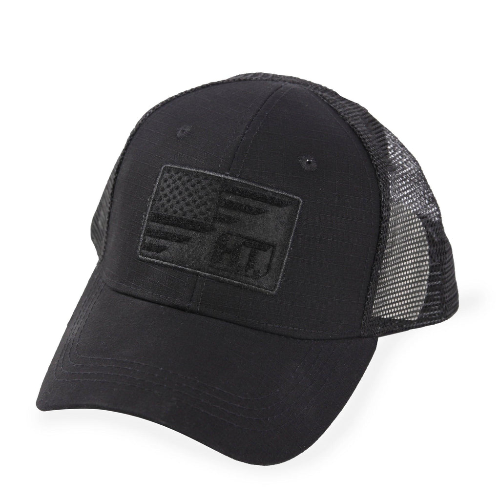 Highland Tactical American Flag/HT Velcro Logo- Trucker Mesh Hat