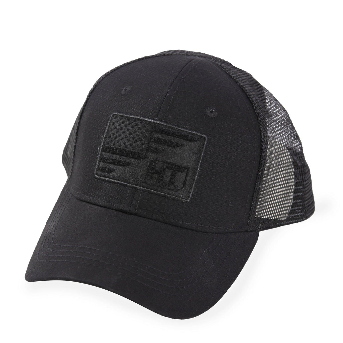 Highland Tactical American Flag/HT Velcro Logo- Trucker Mesh Hat