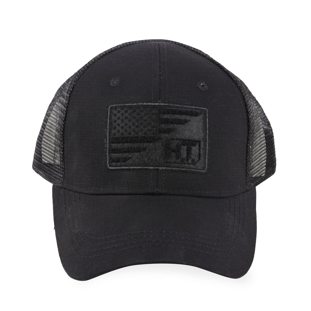 Highland Tactical American Flag/HT Velcro Logo- Trucker Mesh Hat