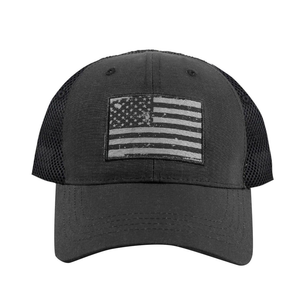 Highland Tactical Distressed American Flag - Soft Mesh Hat