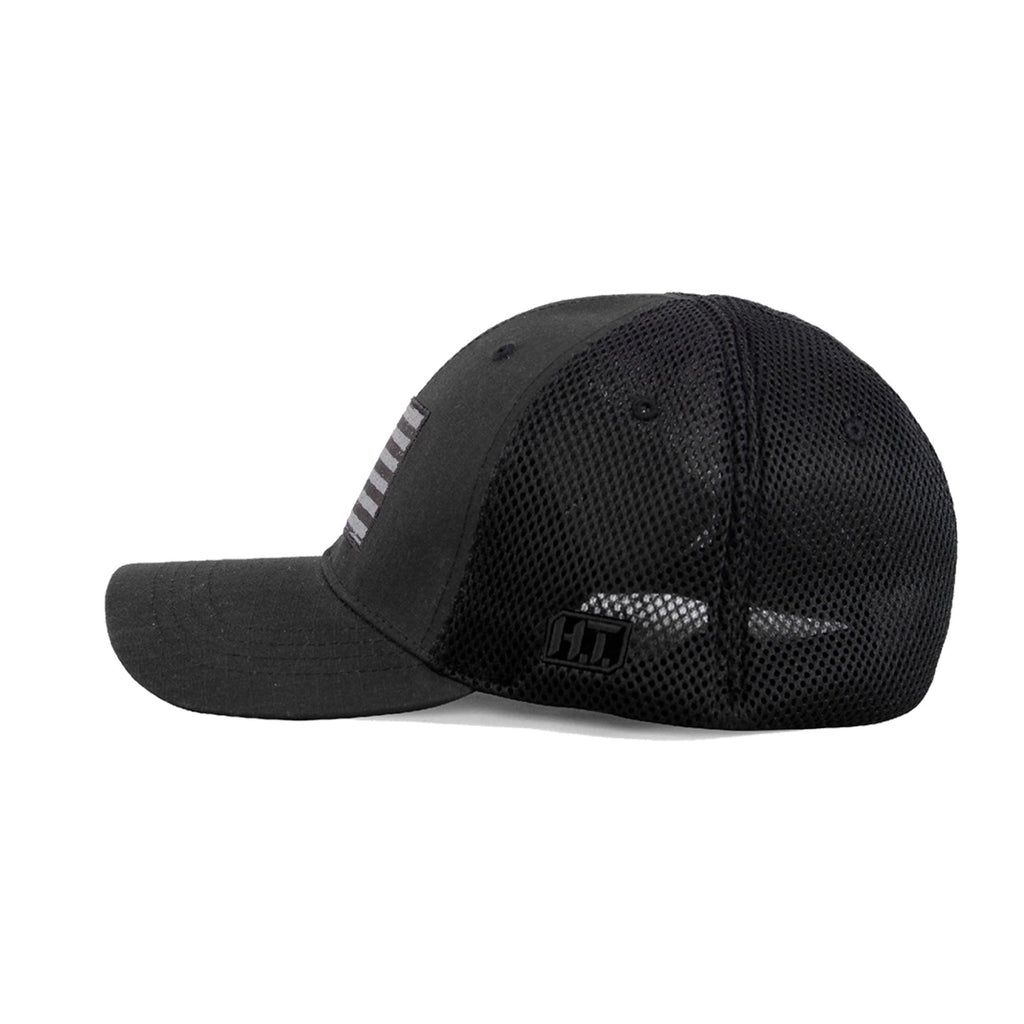Highland Tactical Distressed American Flag - Soft Mesh Hat