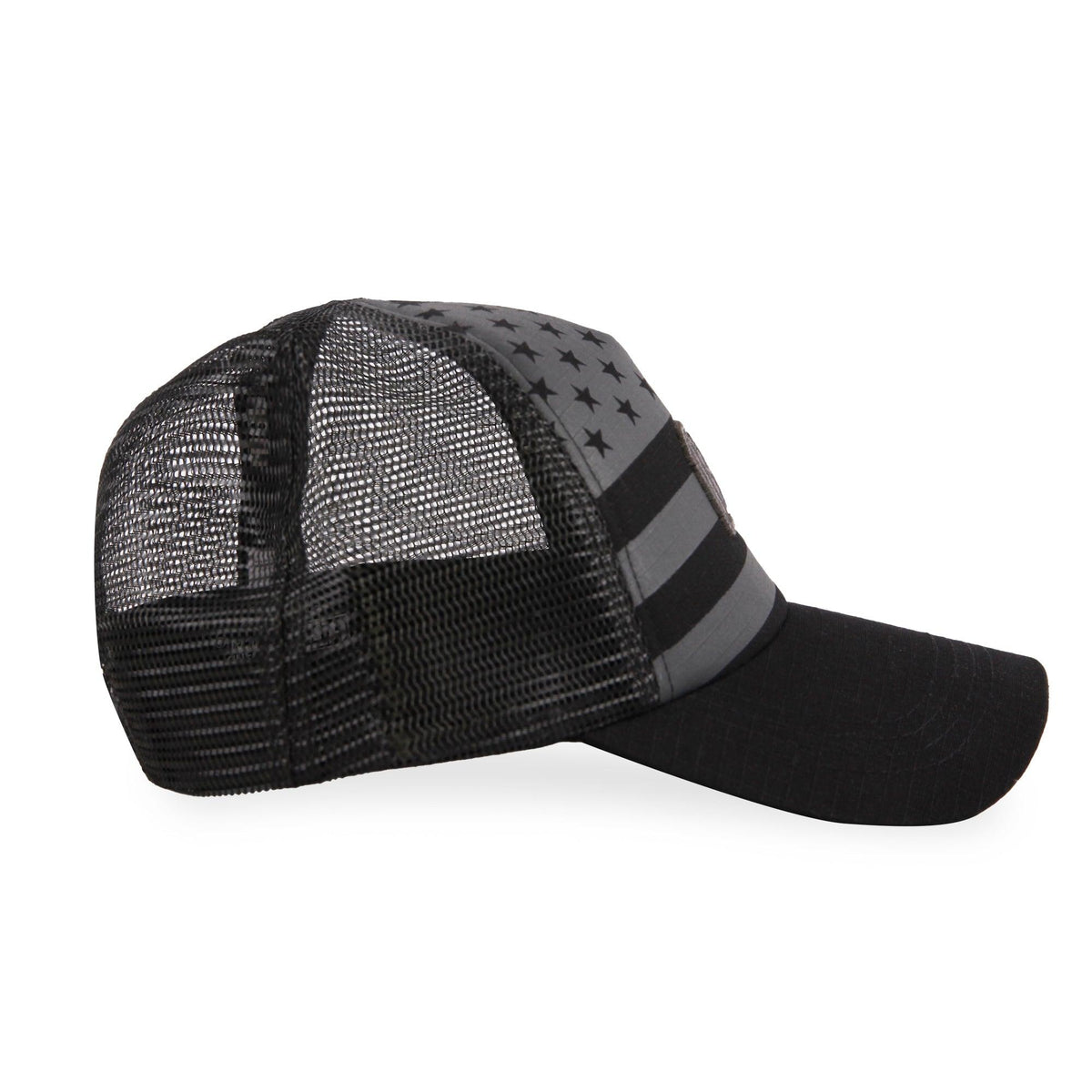 Highland Tactical US Flag w/HT Embroidery - Puff Trucker Mesh Hat
