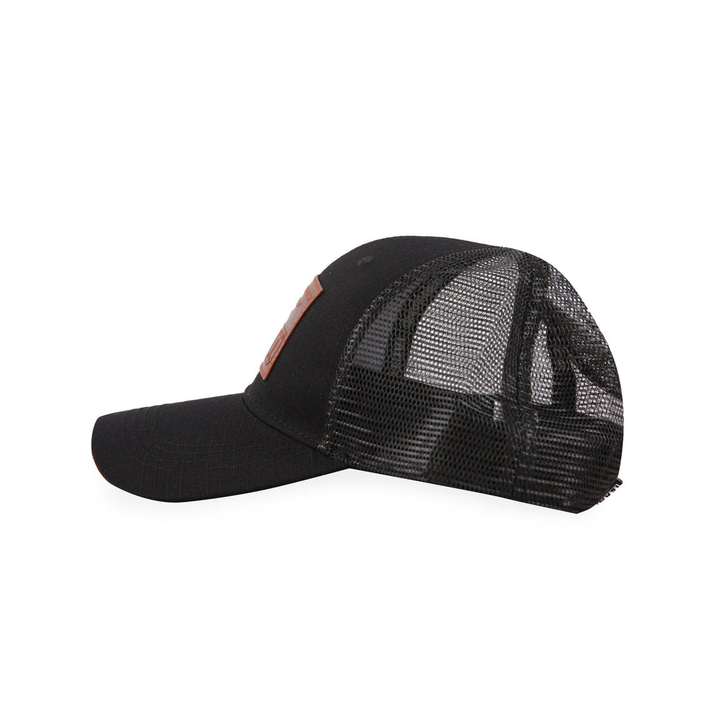 Highland Tactical American Flag/HT Leather Logo-Trucker Mesh