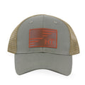 Highland Tactical American Flag/HT Leather Logo-Trucker Mesh
