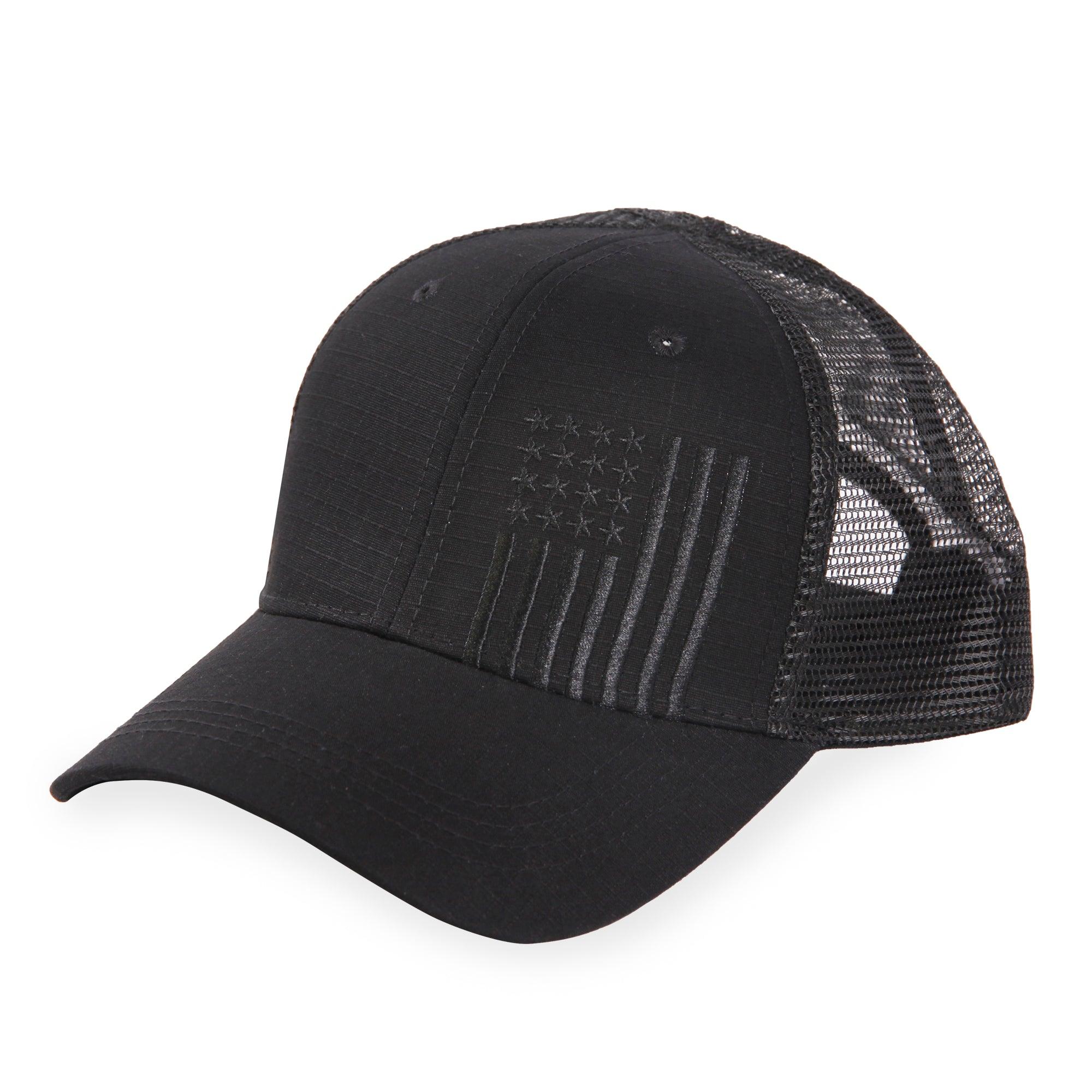 Highland Tactical Vertical American Flag - Trucker Mesh Hat