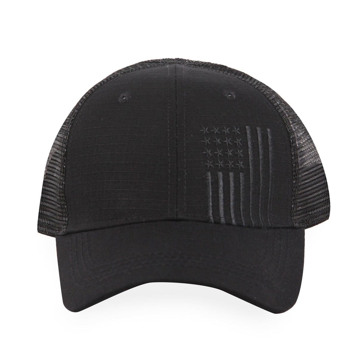 Highland Tactical Vertical American Flag - Trucker Mesh Hat