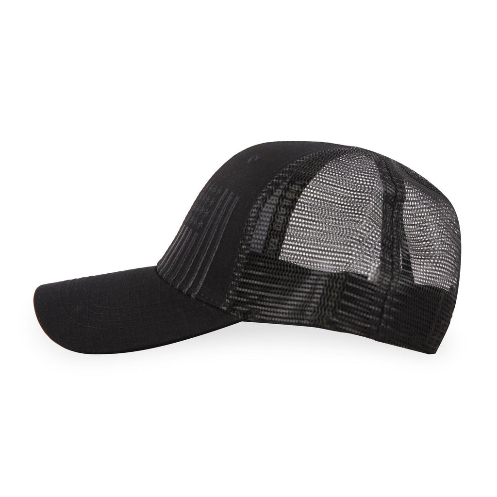 Highland Tactical Vertical American Flag - Trucker Mesh Hat