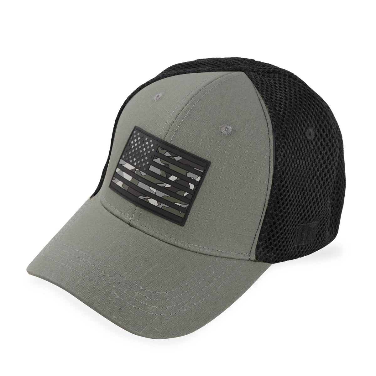 Highland Tactical Camo American Flag - Soft Mesh Hat