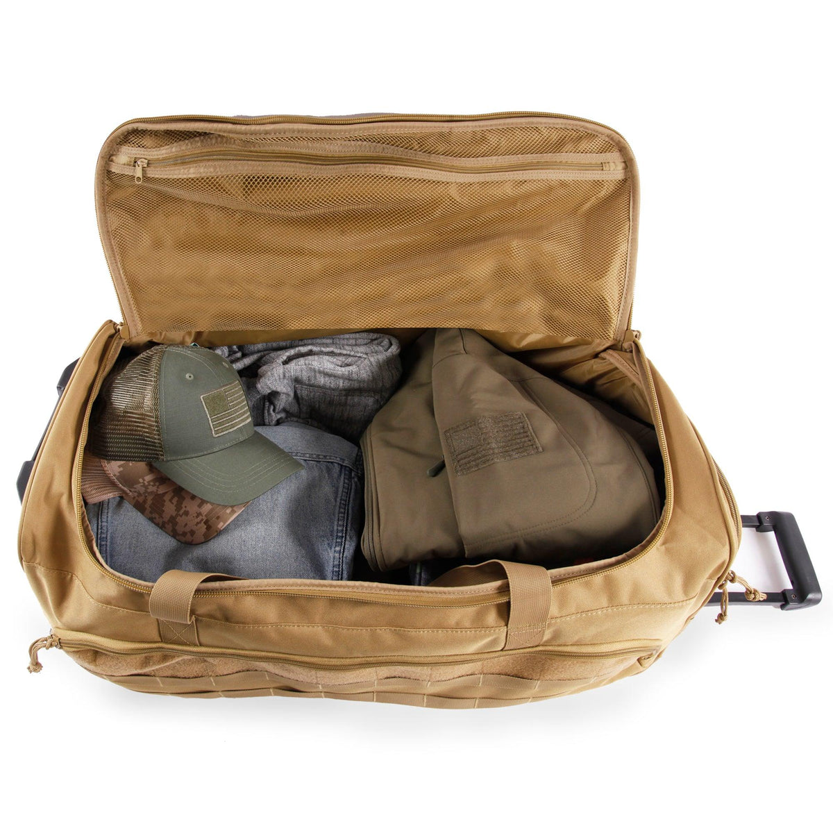 Highland Tactical Squad Rolling Duffel Bag