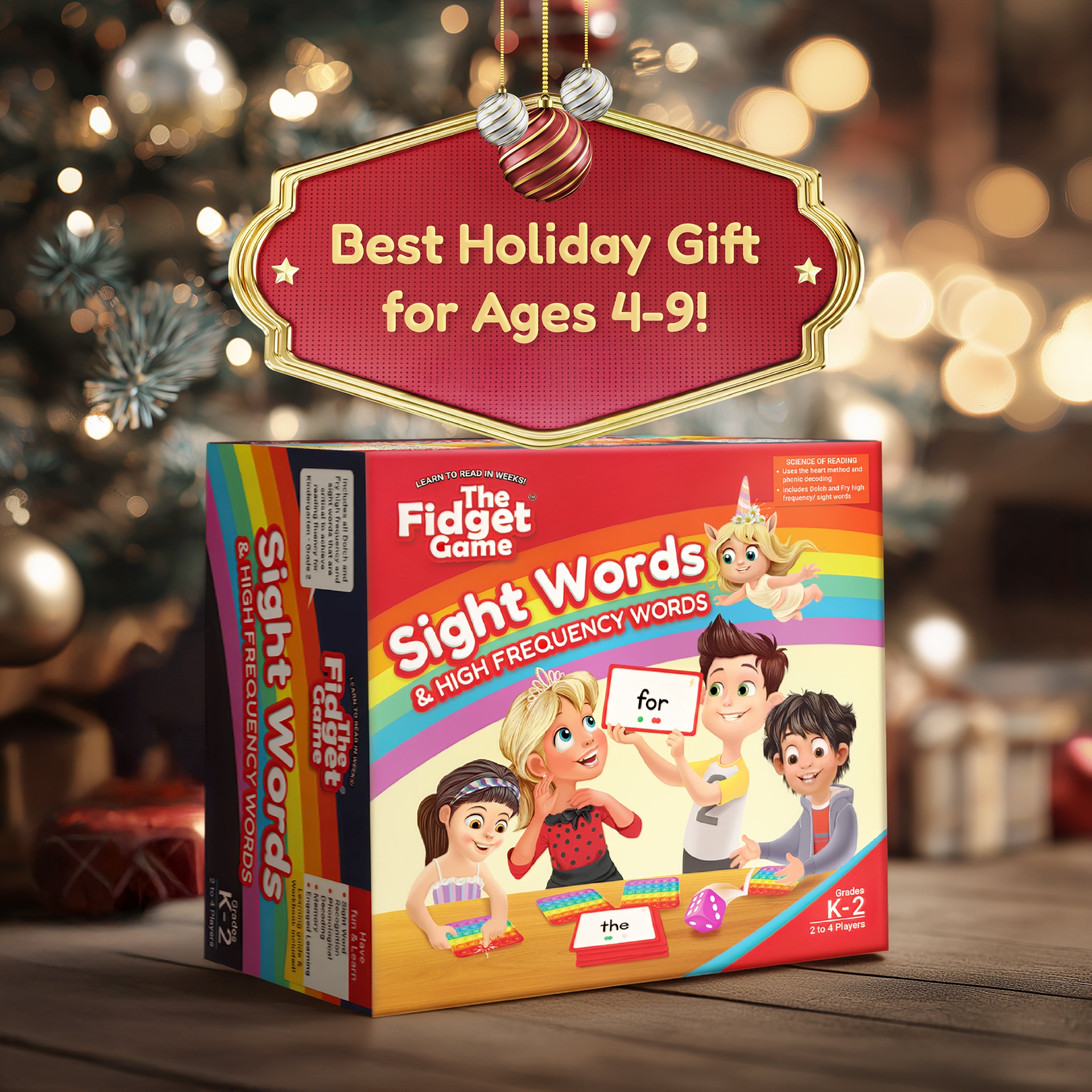 The Fidget Game: Sight Words Edition Extra SpadezStore