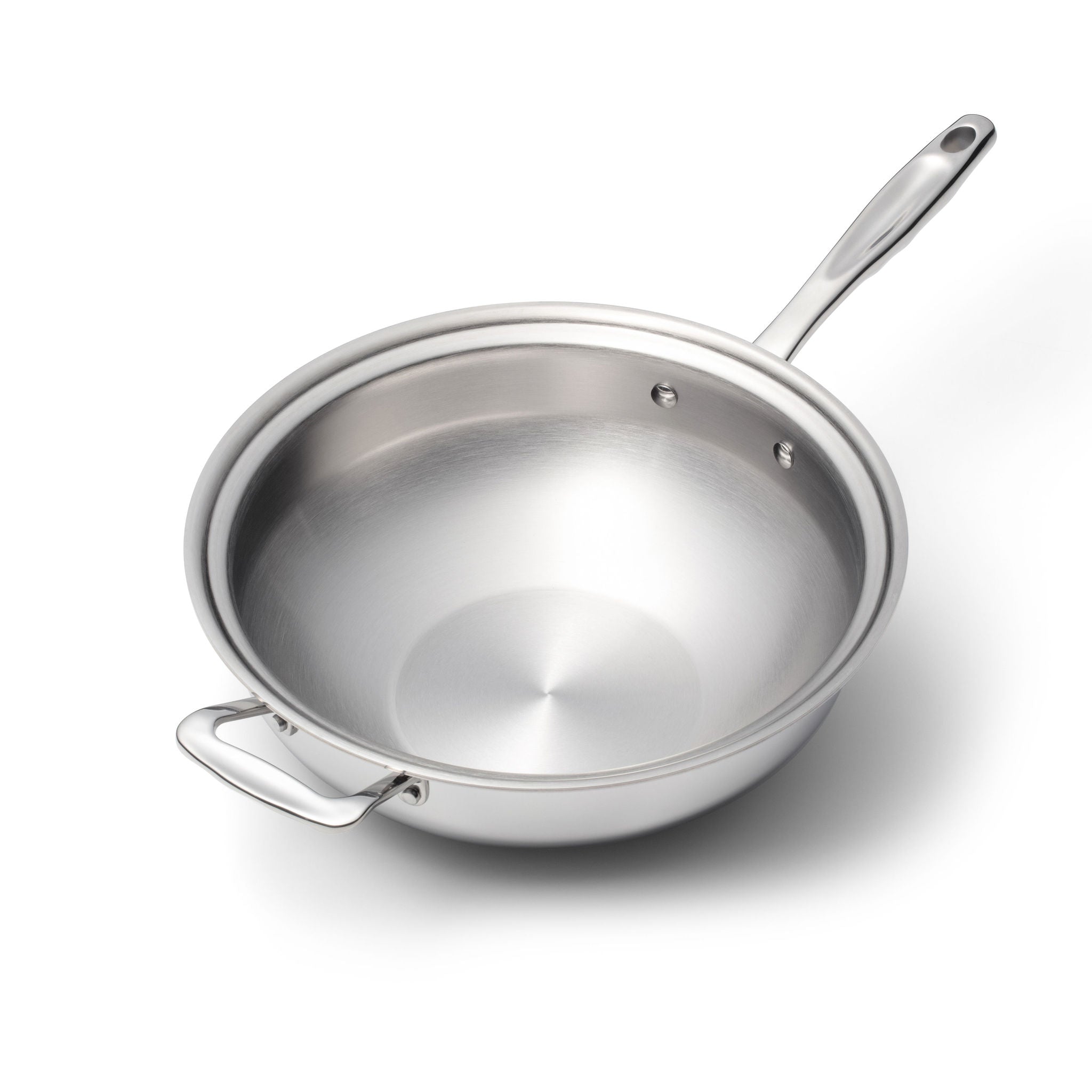 360 Cookware 5 Quart Stainless-Steel Wok SpadezStore