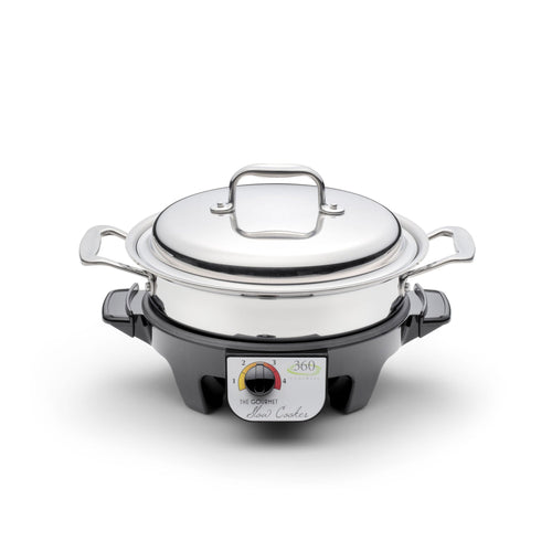 360 Cookware 2.3 Quart Slow Cooker Set SpadezStore