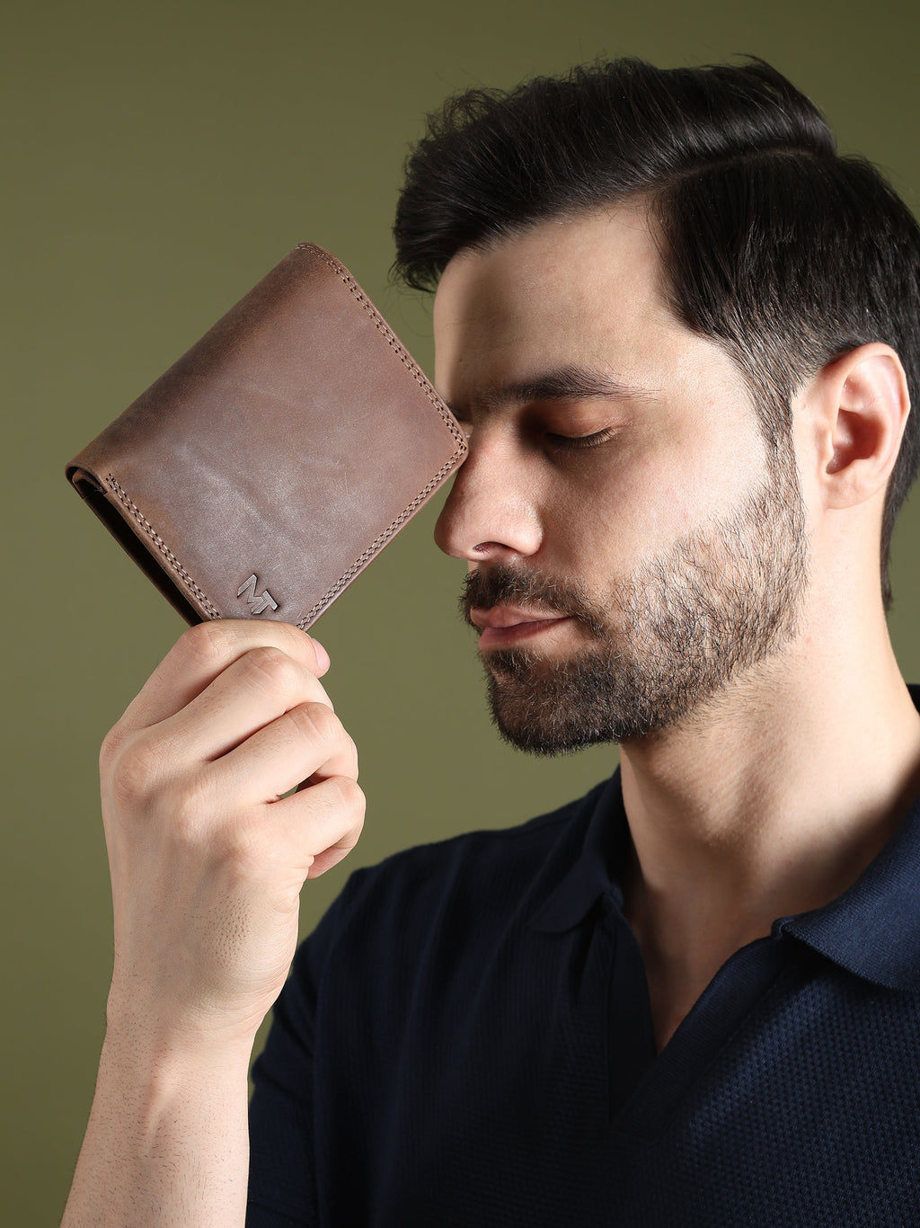 Classy Leather Bags Buffalo Leather Men's Wallet - Vertical