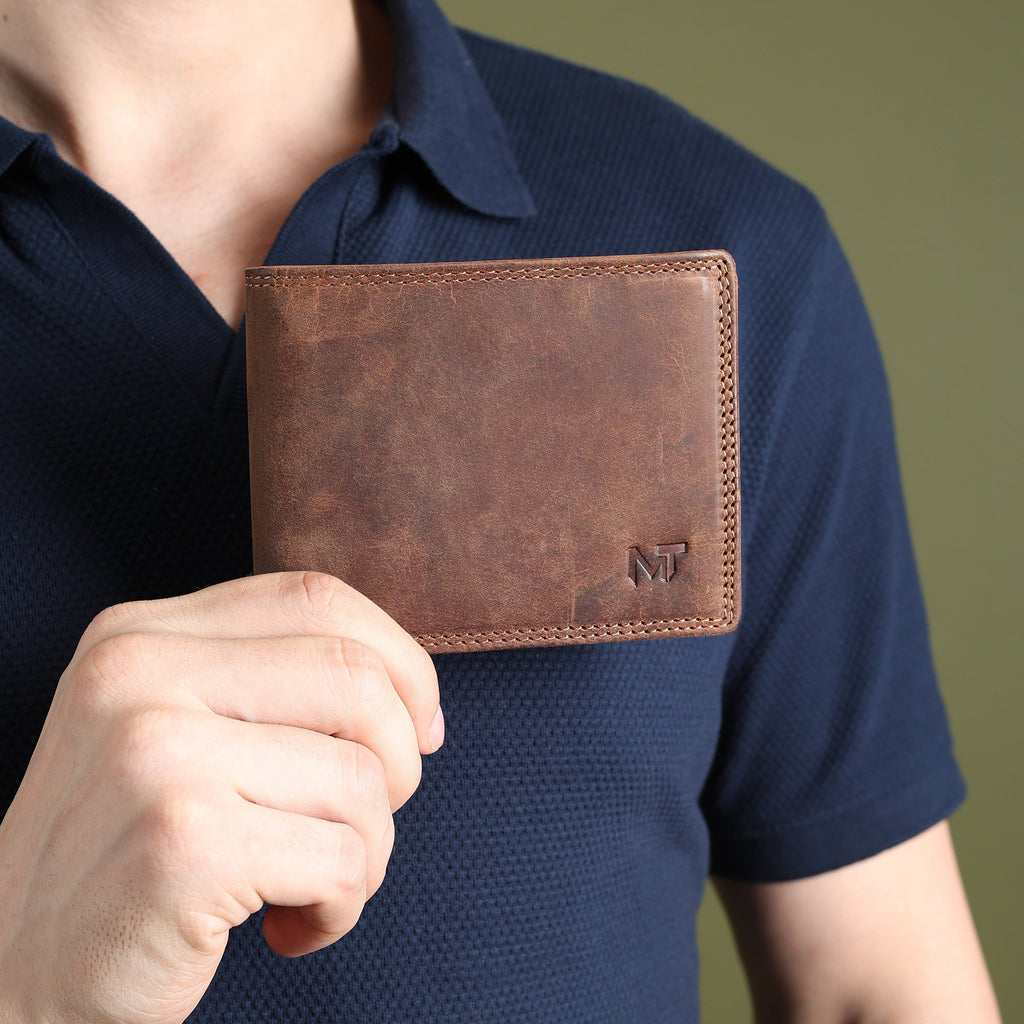Classy Leather Bags Buffalo Leather Men's Wallet - Hunter