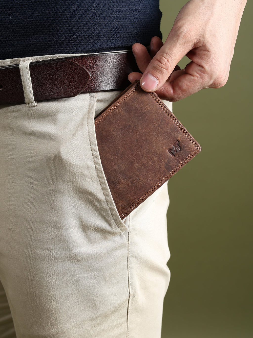 Classy Leather Bags Buffalo Leather Men's Wallet - Hunter