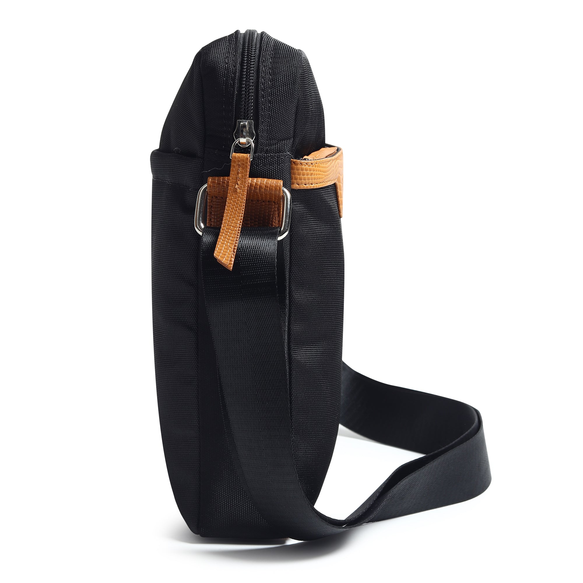 Classy Leather Bags Mark Canvas Side Messenger Bag SpadezStore