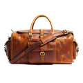 Classy Leather Bags Berlin Leather Weekender Duffle Bag