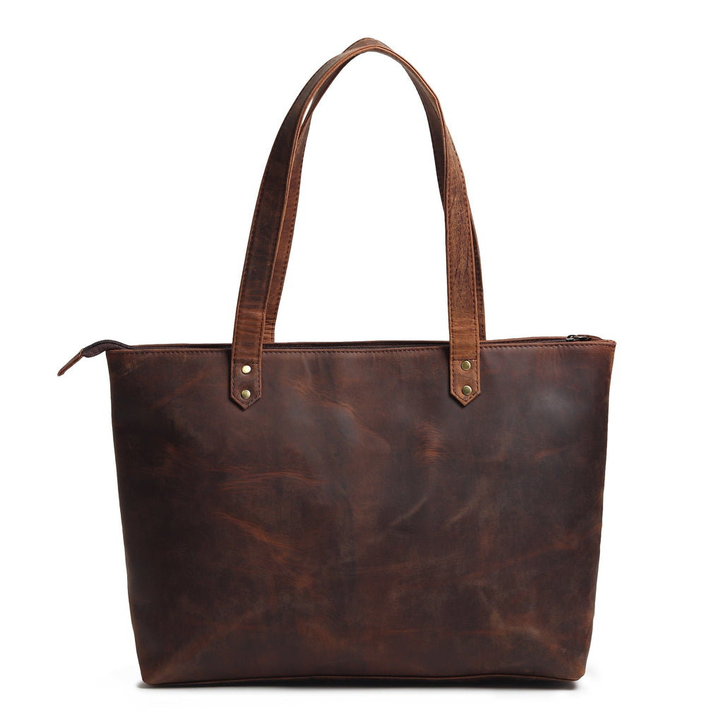 Classy Leather Bags Rachel Large Leather Tote SpadezStore