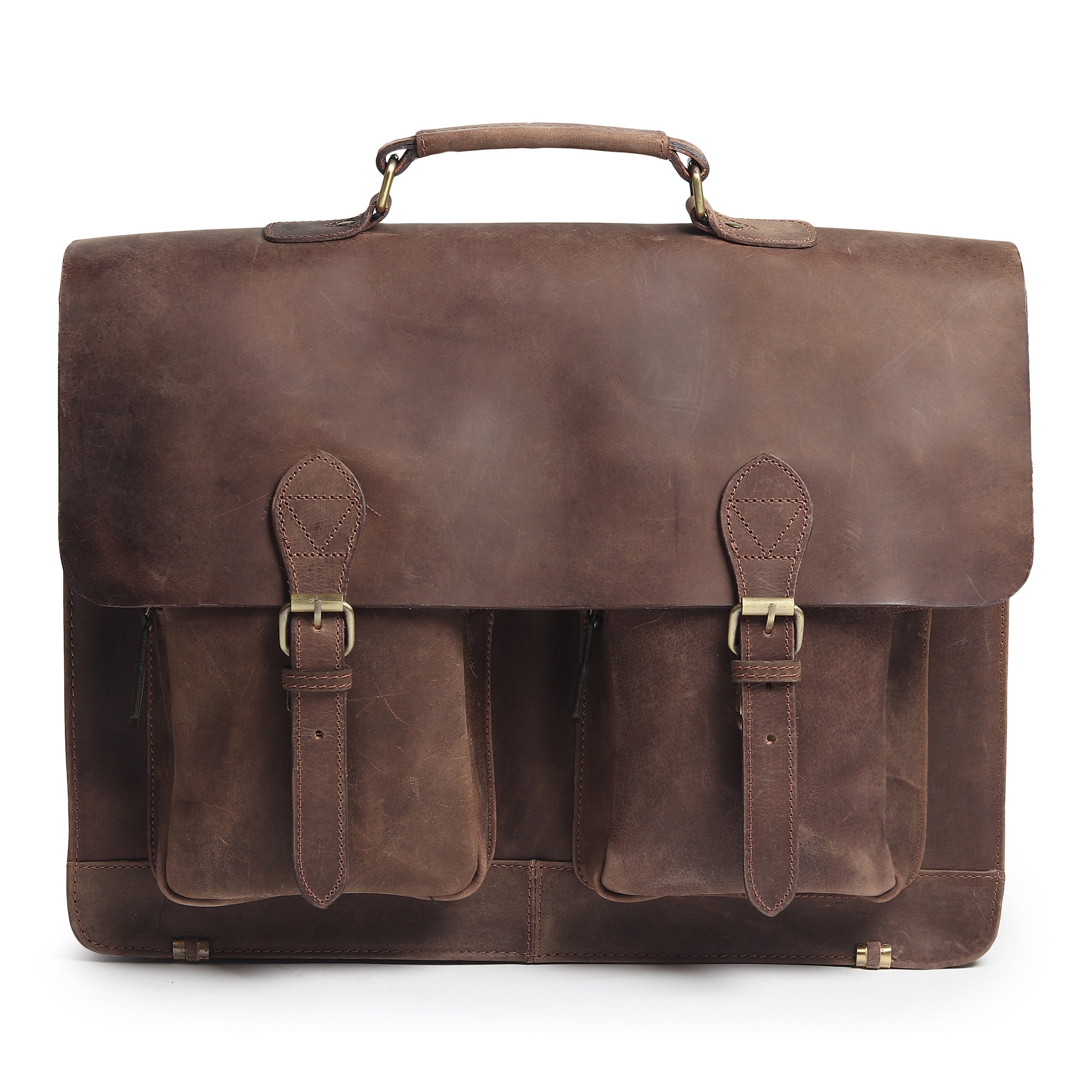 Classy Leather Bags Buffalo Leather Messenger Bag