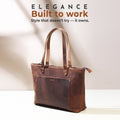 Classy Leather Bags Rachel Large Leather Tote SpadezStore