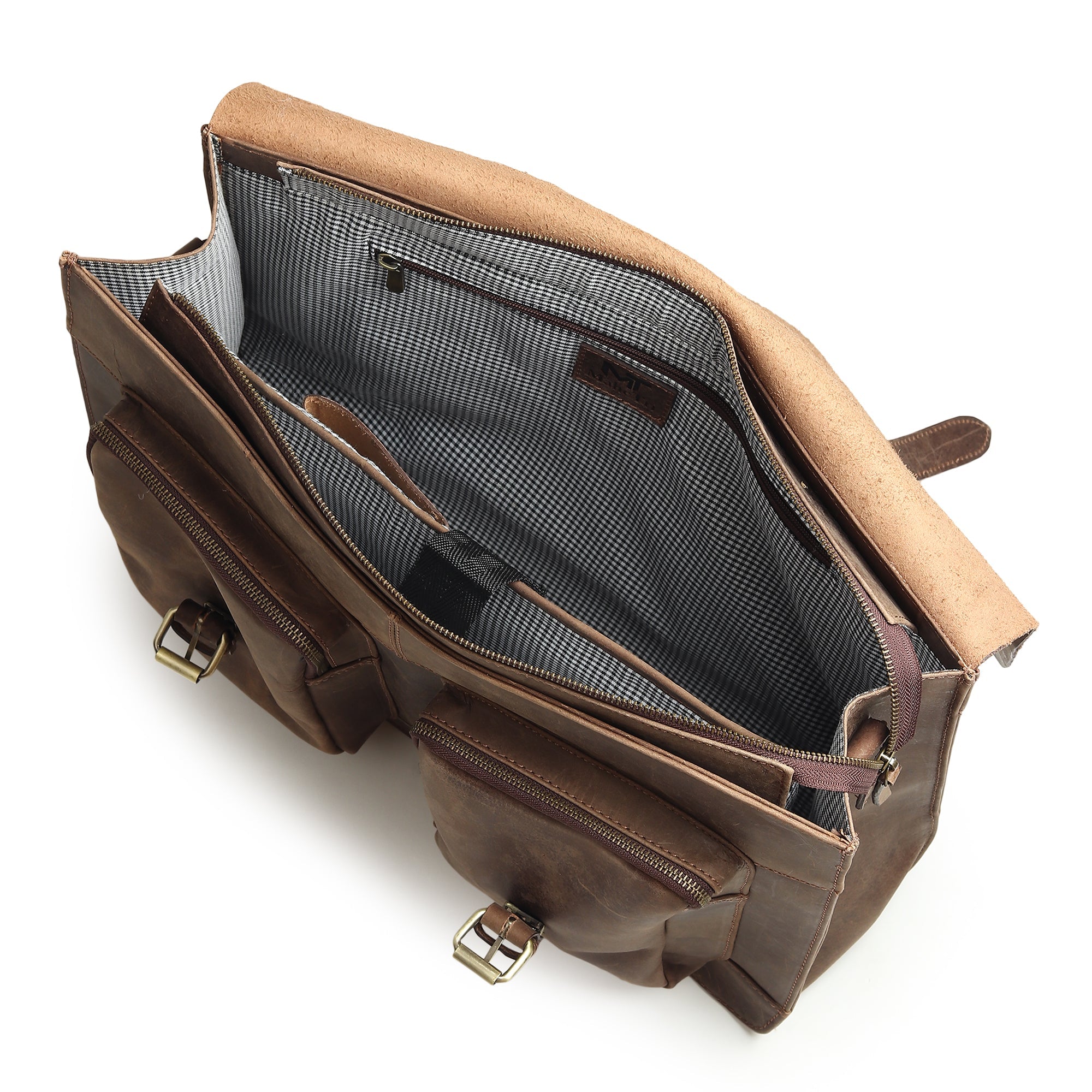 Classy Leather Bags Buffalo Leather Messenger Bag