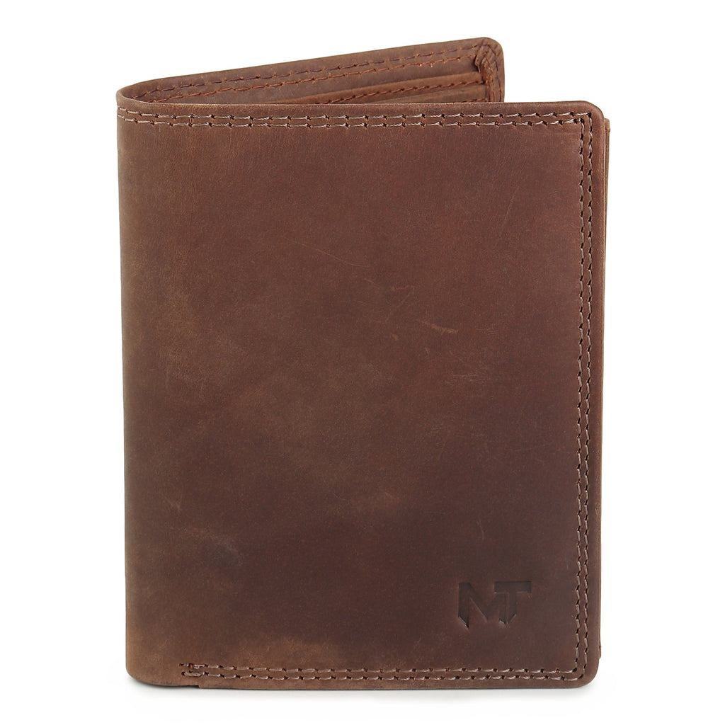 Classy Leather Bags Buffalo Leather Men's Wallet - Vertical