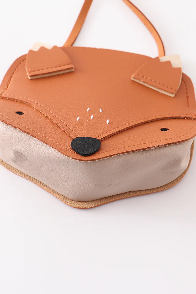 Abby & Evie Orange Fox Bag SpadezStore