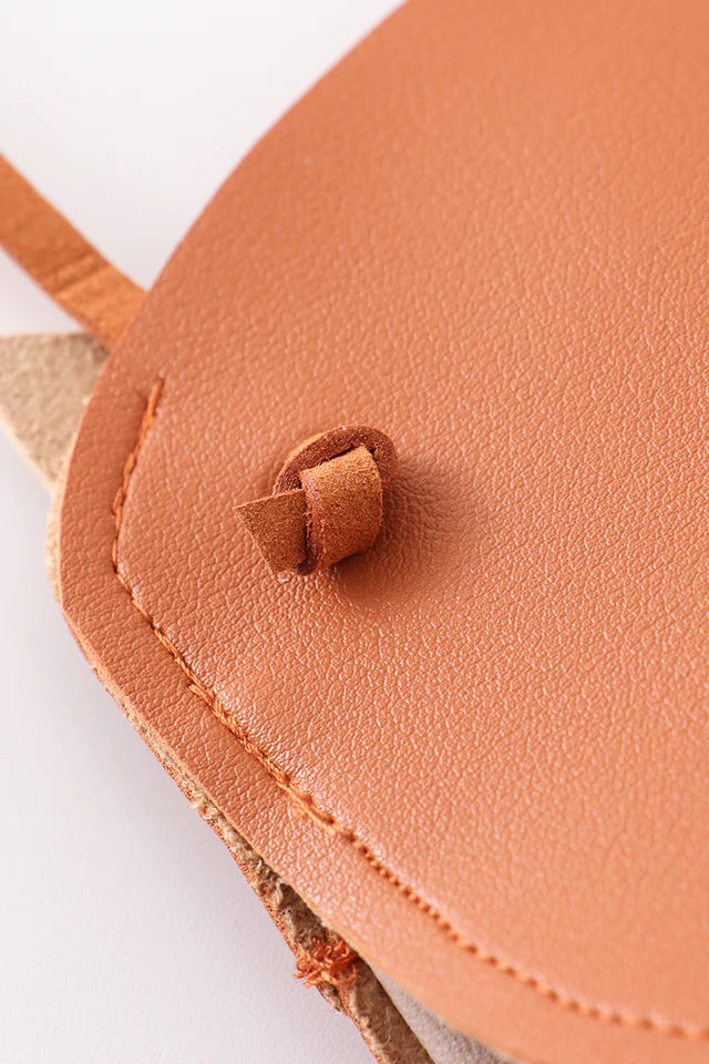 Abby & Evie Orange Fox Bag SpadezStore
