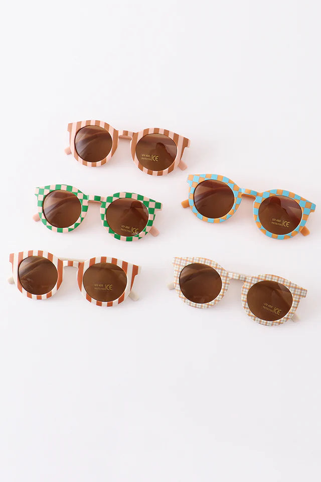 Abby & Evie Retro Round Sunglasses UV400 Toddler & Kids SpadezStore