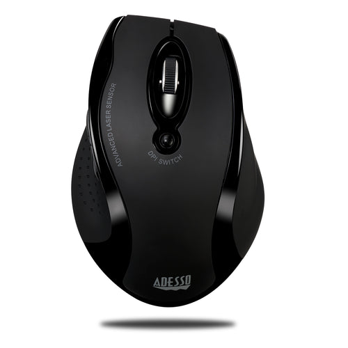 Adesso iMouse G25 Wireless Ergonomic Laser Mouse SpadezStore