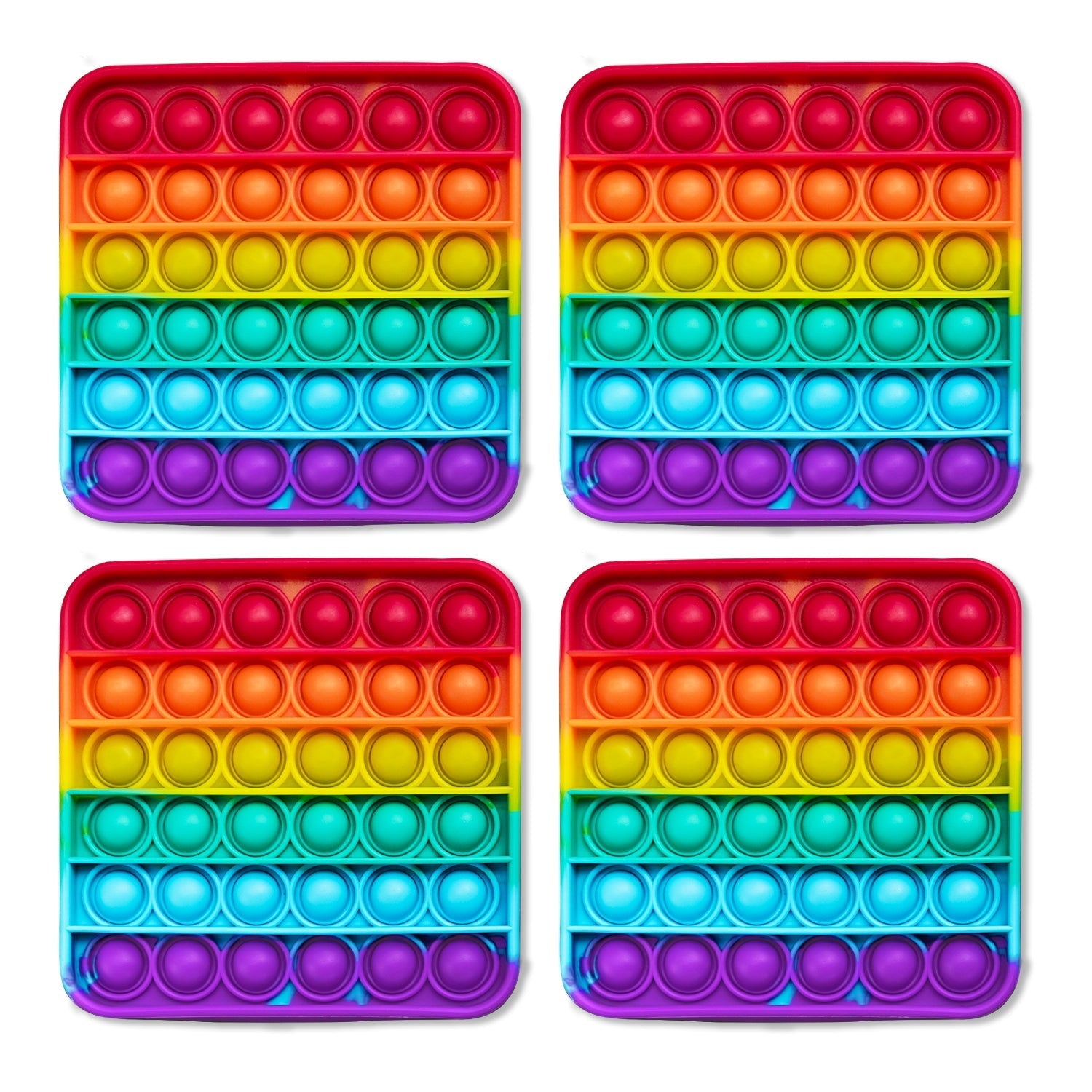 The Fidget Games .4 Extra Rainbow Fidget Mats The Fidget Game: Sight Words SpadezStore